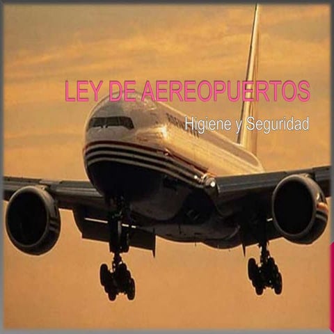Ley de aereopuertos expo