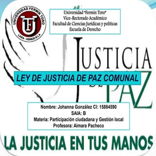 LEY DE JURISDICCIÓN ESPECIAL DE JUS...