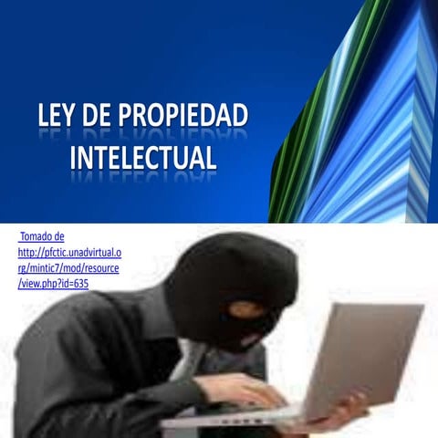 Ley de propiedad intelectual