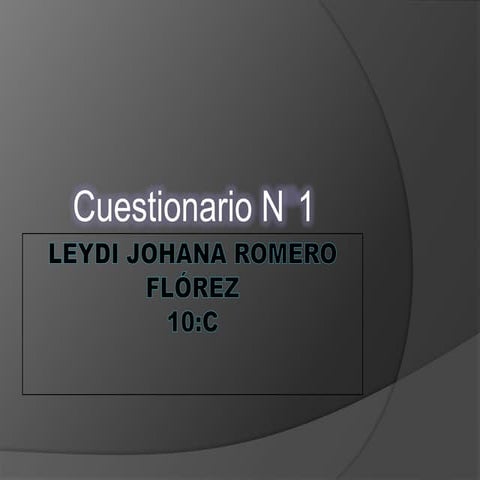 Leydi johana romero flórez