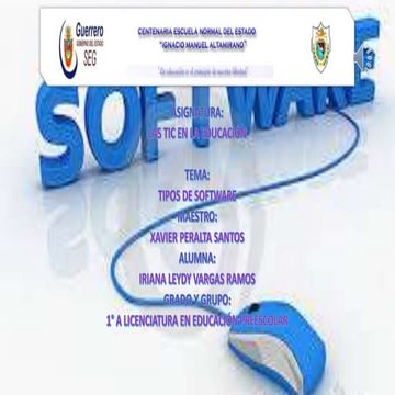 Tipos de software