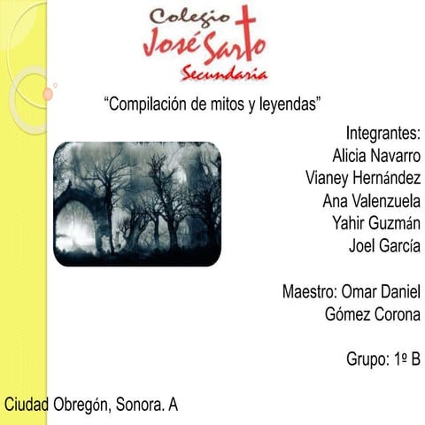 Copilción de mitos y leyendas