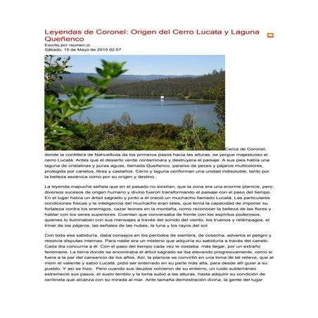 Leyendas de coronel   y  lota