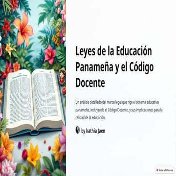 Leyes-de-la-Educacion-Panamena-y-el-Codigo-Docente.pptx