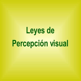 Leyes de Percepción