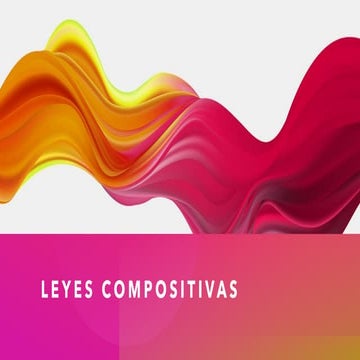 Leyes compositivas