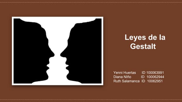 Las leyes de la gestalt