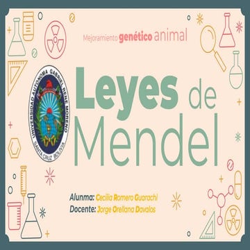 Leyes de Mendel