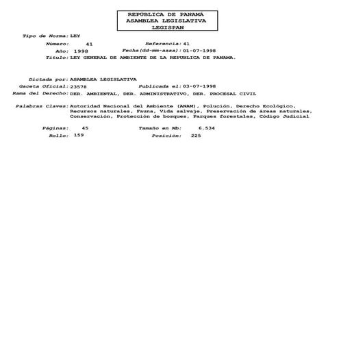 Leygeneraldeambiente