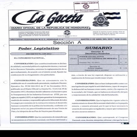 Ley general de mineria 2013 (14,6mb)