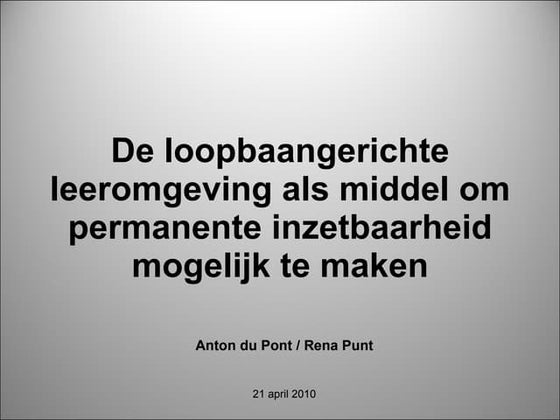 Adupont presentations