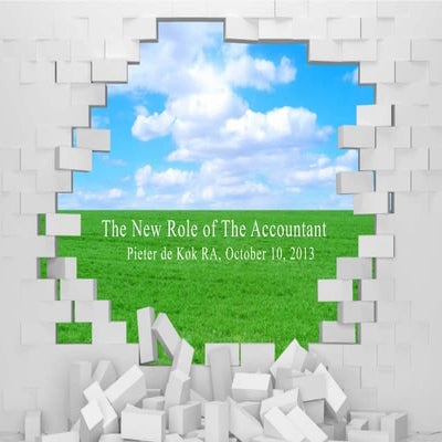 Changing Role of the Auditor (2013)?