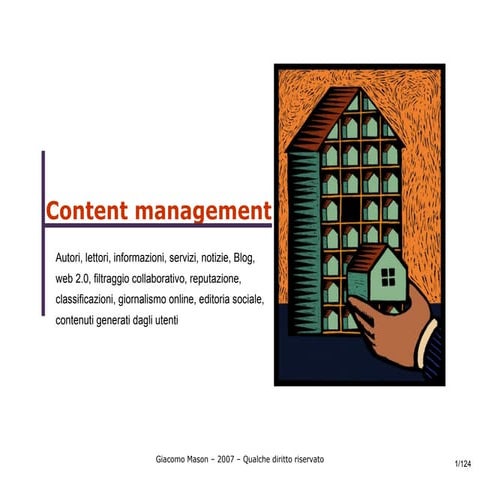 Lezione sul Web content management