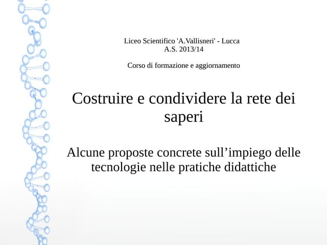 Strumenti google nella didattica - Vecchia versione