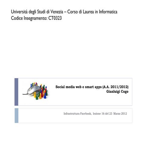 Lezione 16  del 22 marzo 2012