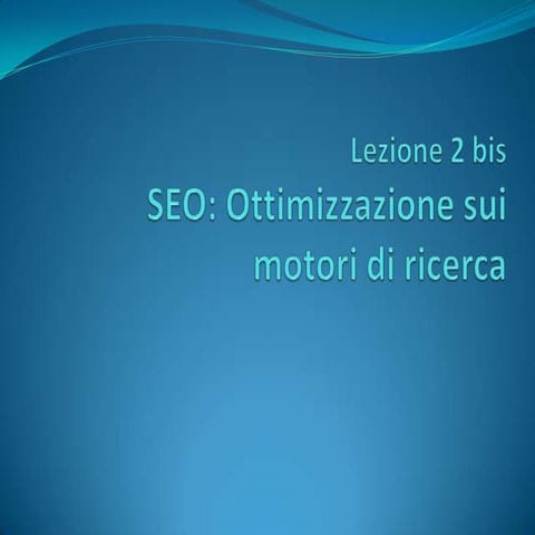 Galdus WR 2014 lezione bis