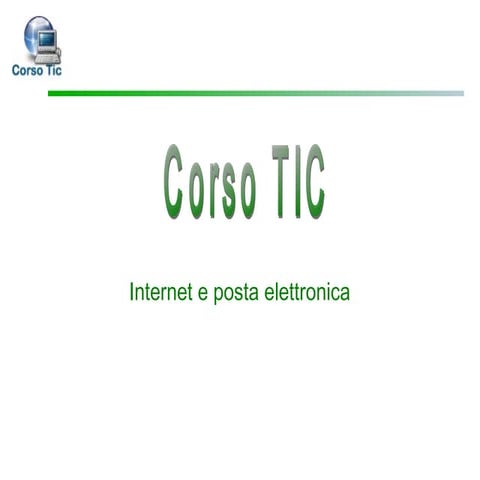 Lezione 3 internet