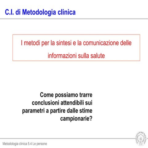 Lezione 4 - statistica 
