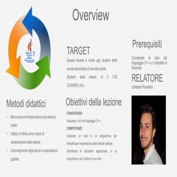 Lezione sui Cicli in C++