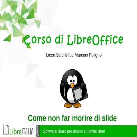 Come preparare slide di successo