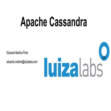 Cassandra - O básico