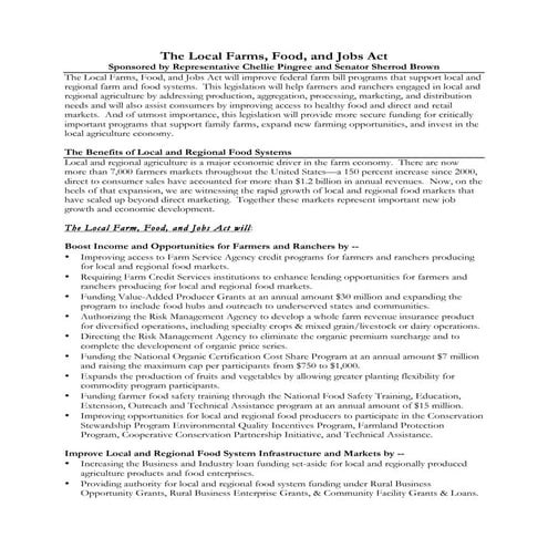Local Farms, Food and Jobs Act_10-28-11 