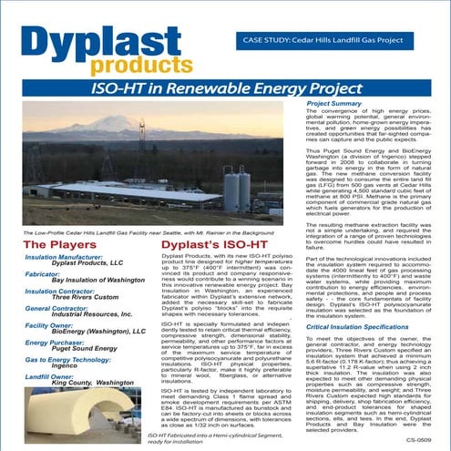 Case Study: ISO-HT in Renewable Energy Project