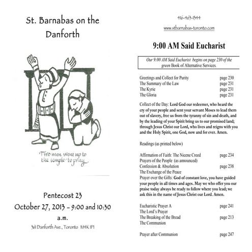 communion booklet | PDF