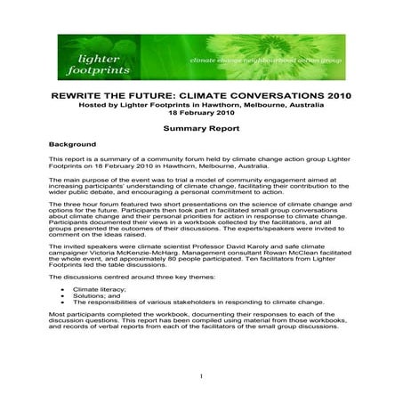 LFP Report - Rewrite the Future