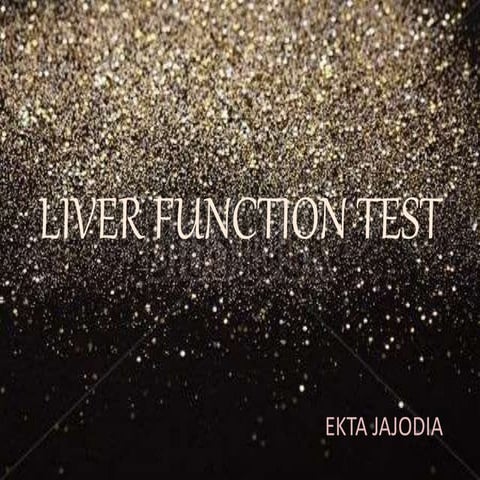 Liver function tests