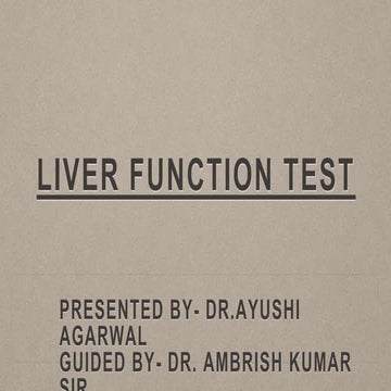 lft ppt and parameters of lft with fate of bilirubin.pptx