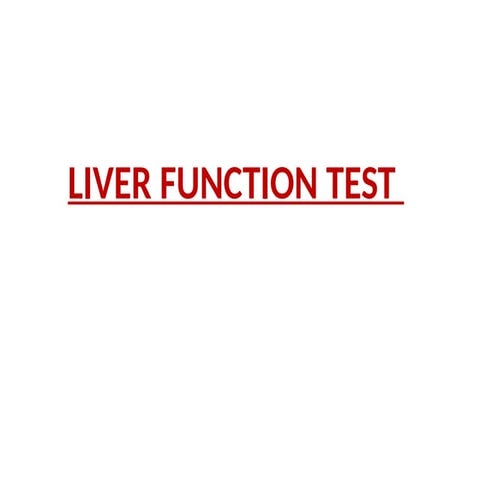 BSN semester i. Liver Function Tests .pptx