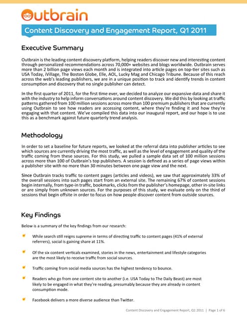 Sponsor Spotlight: Outbrain Content...