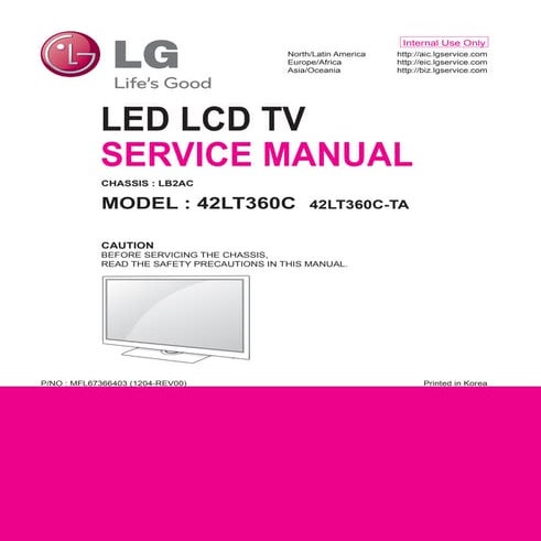 Lg+42 lt360c+chassis+lb2ac