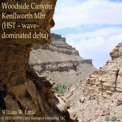 LGC field course in the Book Cliffs, UT: Presentation 10 of 14 (Woodside Cany...