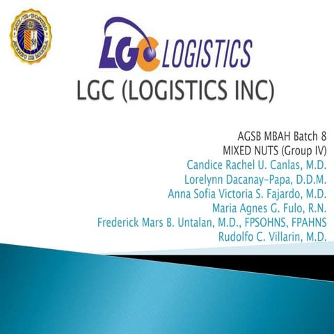 LGC Logistics