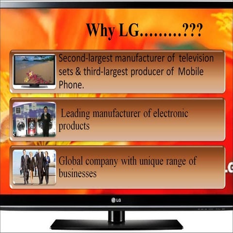 Lg corporate story