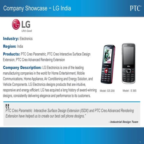 Lg india company showcase slide (customer facing)