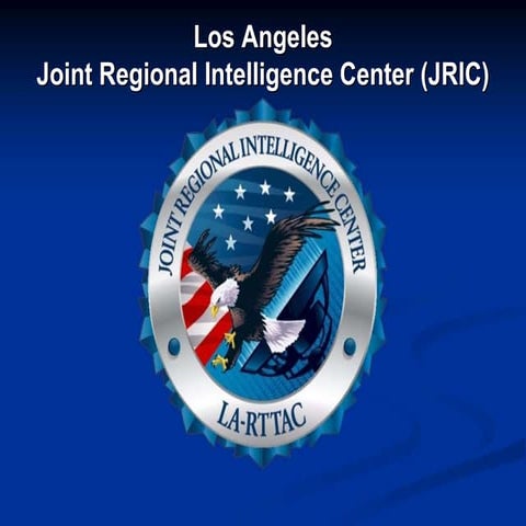 Dan Finkelstein - JRIC Border Patrol Presentation