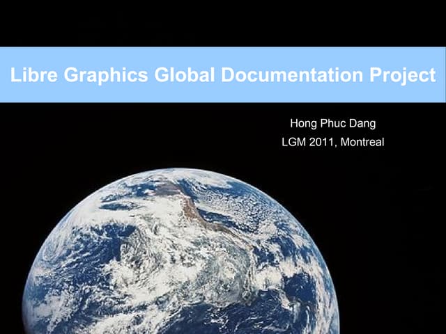 Libre Graphics Global Documentation...