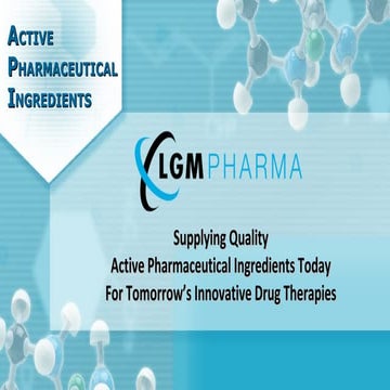 LGM Pharma | Drug Research &amp; Development APIs