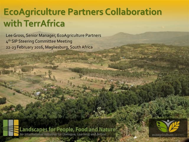 EcoAgriculture Partners Collaborati...