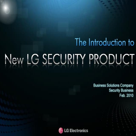 Lg security sales kit(2010 0406)