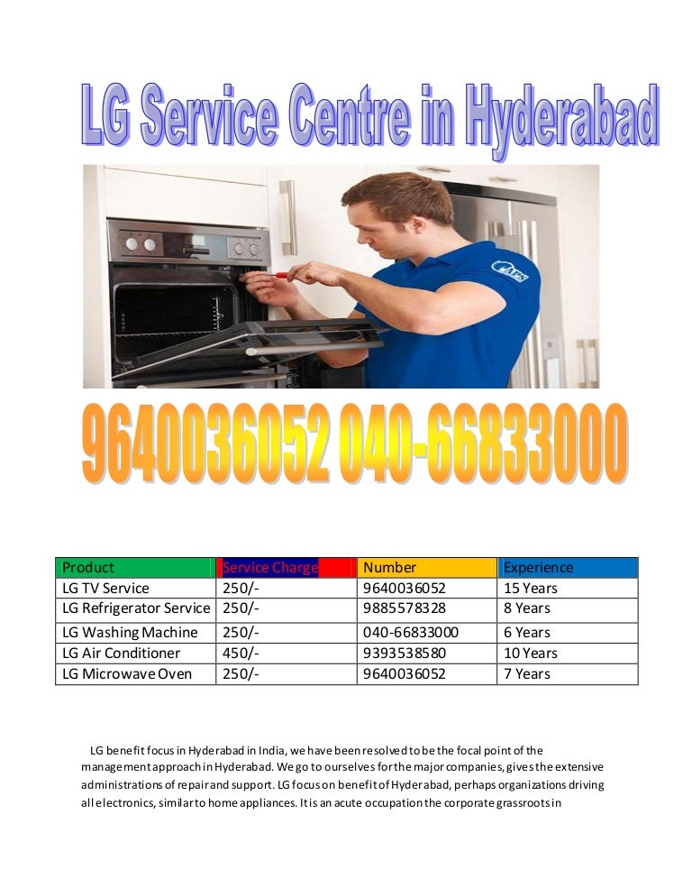 Lg service center in hyderabad
