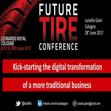 Kick-starting the digital transformation of a more traditional business