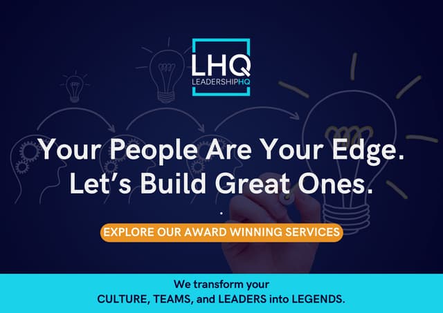 LeadershipHQ Flyer 2026 - explore our award winning services