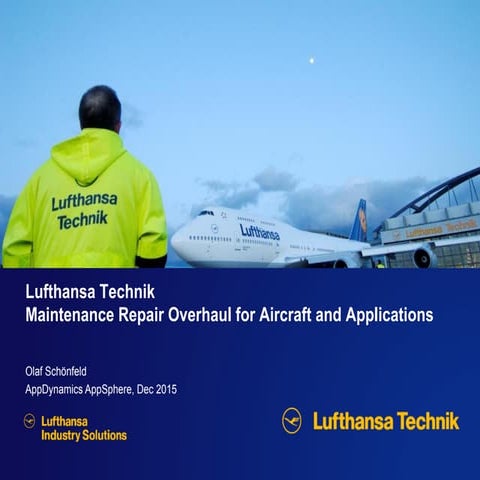 AppSphere 15 - Lufthansa Technik: Maintenance Repair Overhaul for Aircraft an...