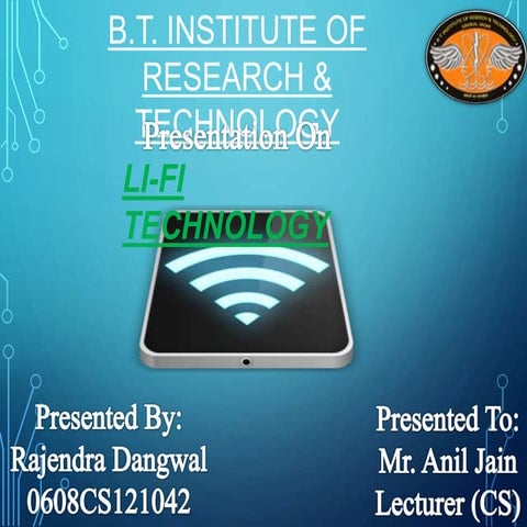 Li fi | PPTX