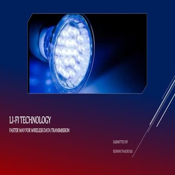 Li fi technology | PPTX