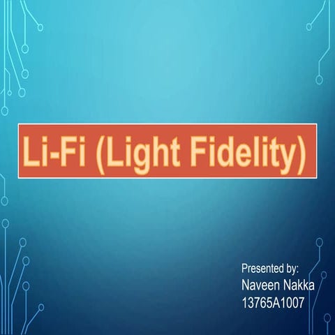Li fi technology